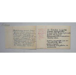 民国布面精装版《马克思、恩格斯关于<资本论>的通信集》与其中的手写卡片